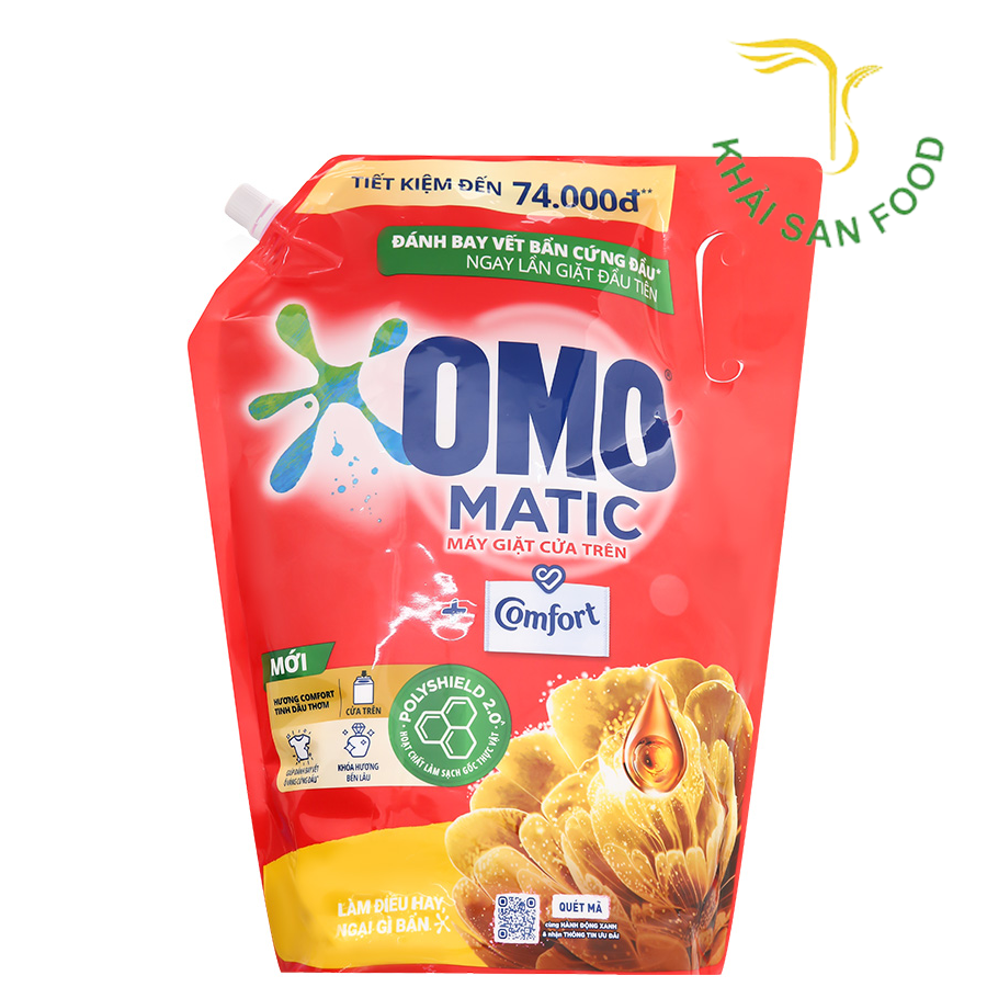 Omo Nước Giặt MG Cửa Trên Tinh Dầu N.Hoa Tinh Tế 3.6kg