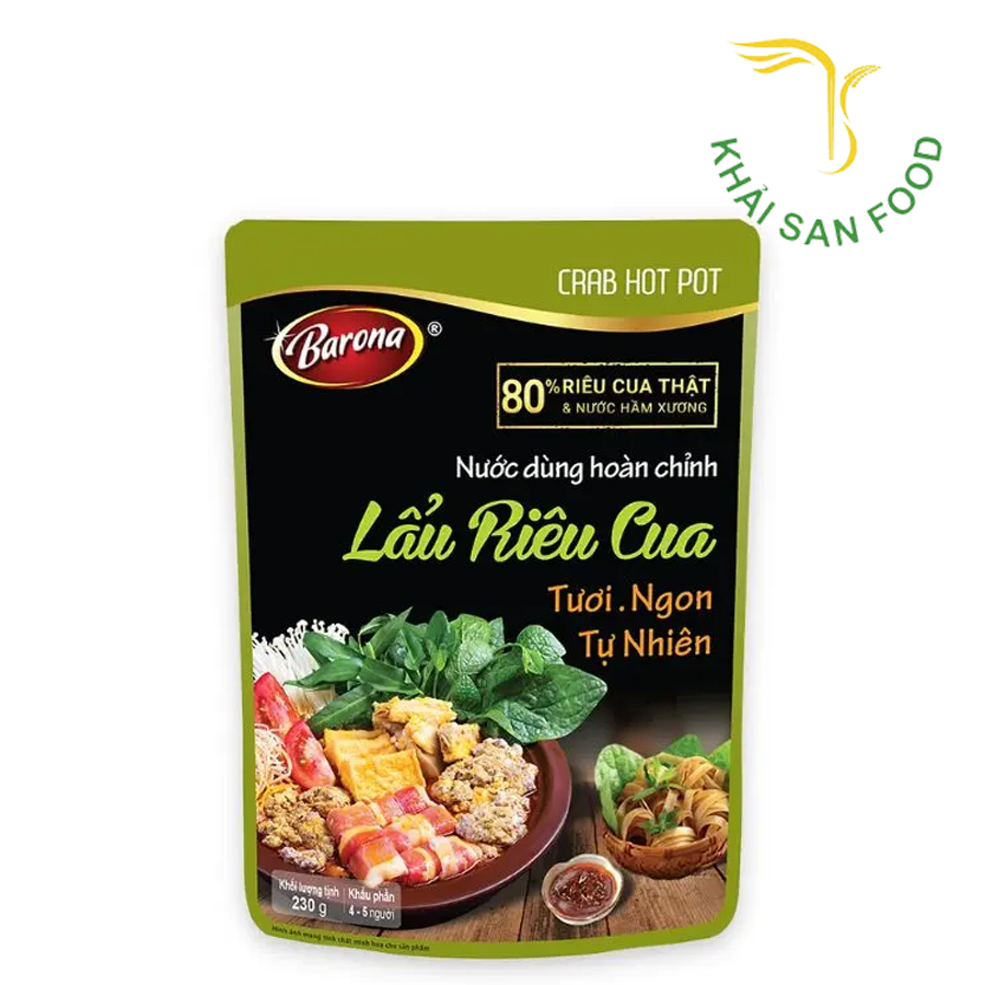 Barona - Lẩu Riêu Cua 230g