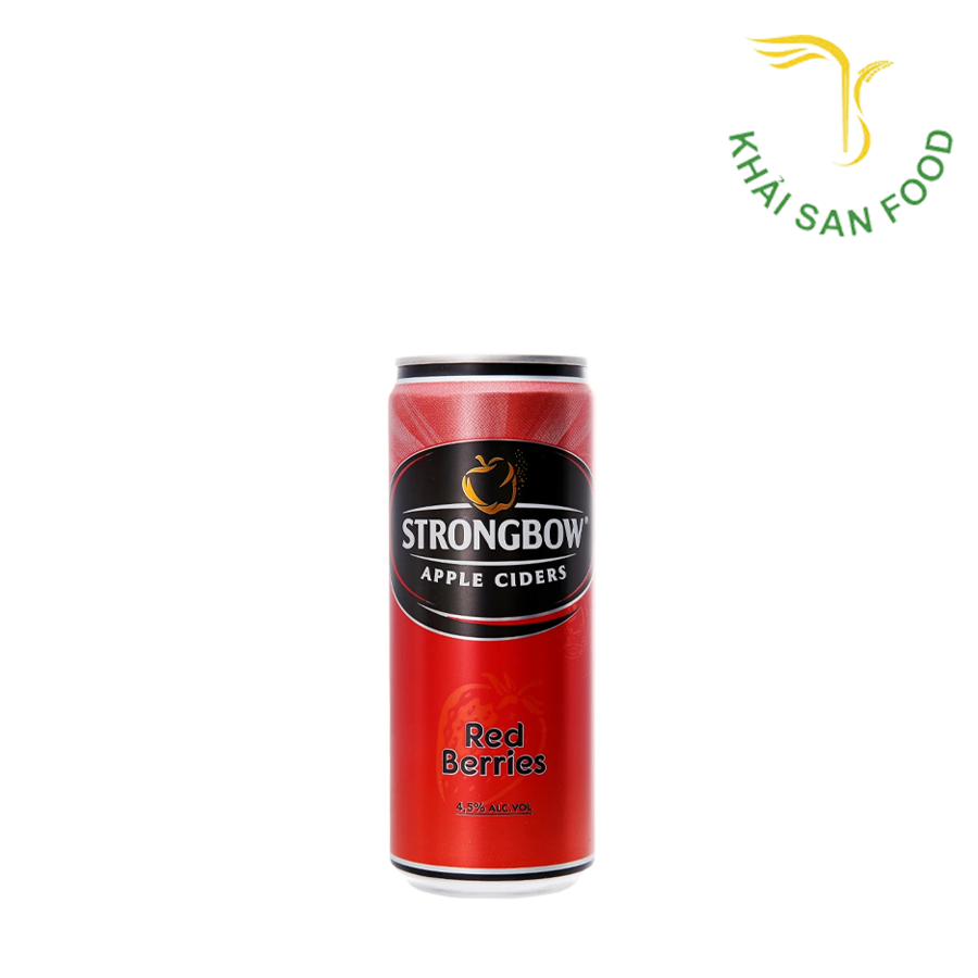 Bia Strongbow Đỏ 24 Lon - 330Ml