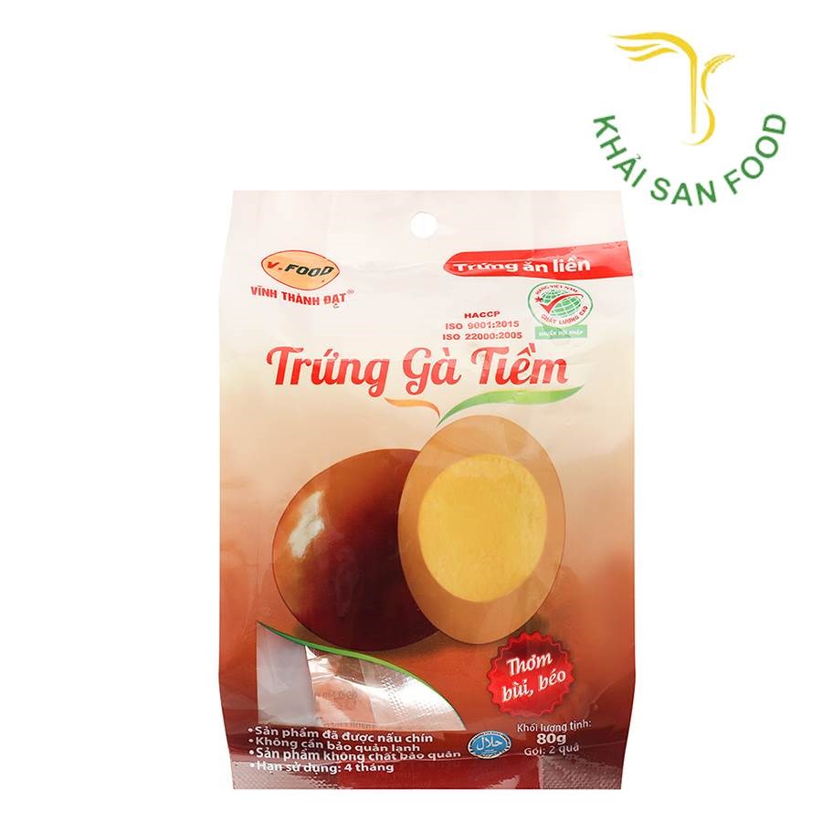 VTD Trứng Gà Tiềm (Gói 2 Quả)