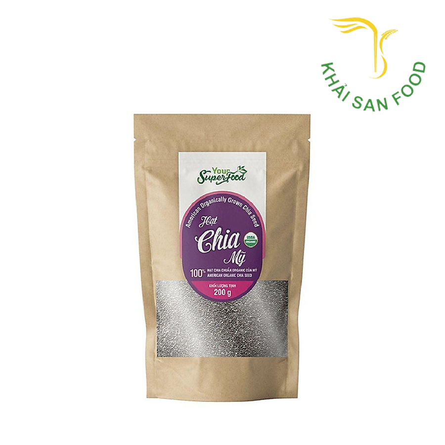 Hạt Chia Mỹ Túi 200G
