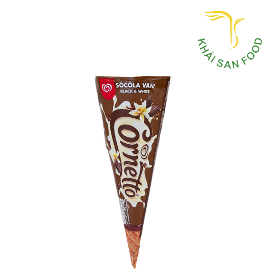 Cornetto Kem Dark Chocolate Brownie 66G