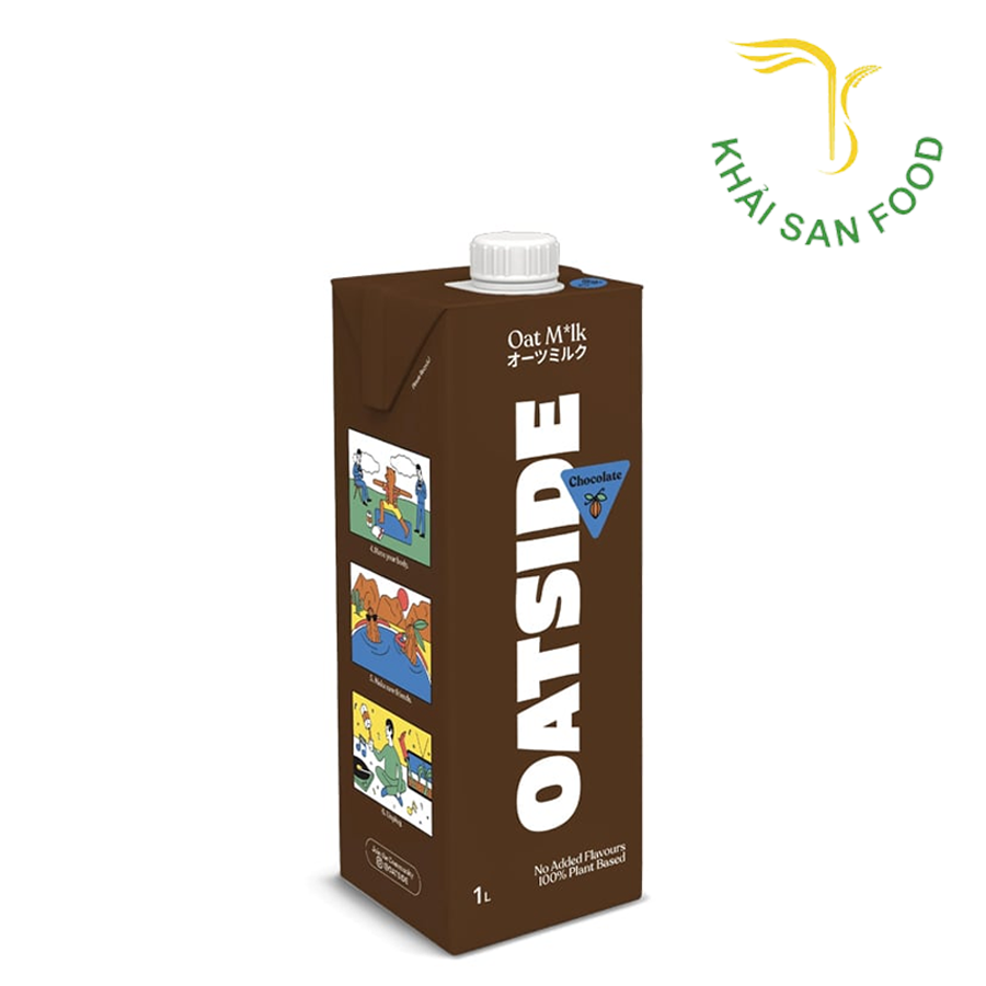 Sữa Yến Mạch Oatside Chocolate 1L