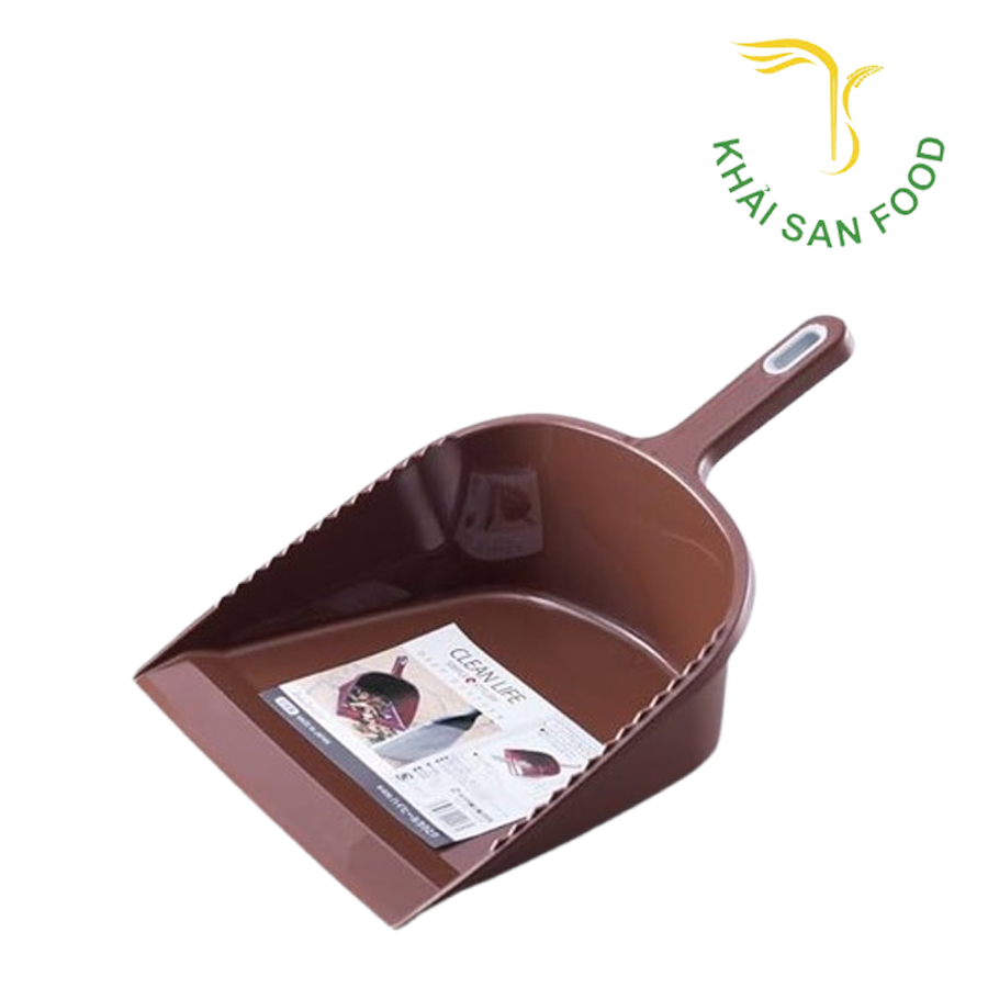 Xẻng Hót Rác Bằng Nhựa Sanada (Màu Nâu)