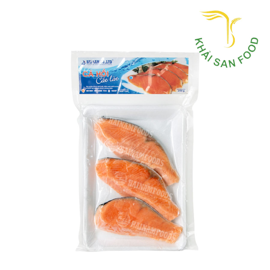 HN Cá Hồi Đỏ FLCD Cắt Lát Khay 250g
