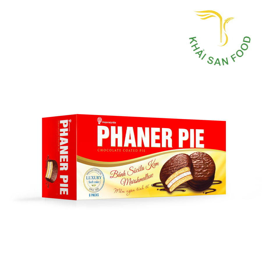 Bánh Phanner Pie Đỏ 168G