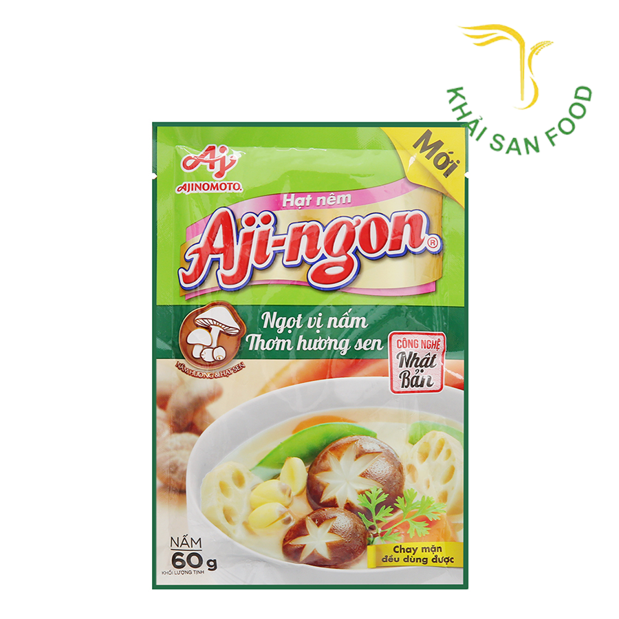 Hạt Nêm Aji-Ngon Chay (NH&HS) (60G)
