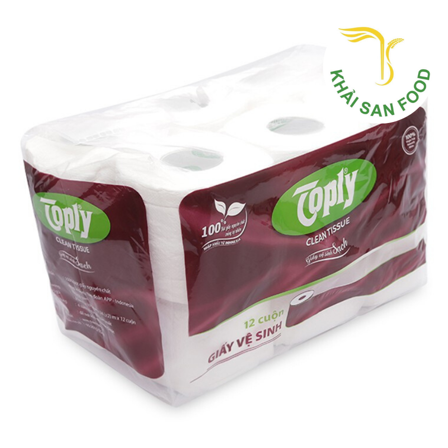 Giấy Vệ Sinh Toply 2 Cuộn 2 Lớp