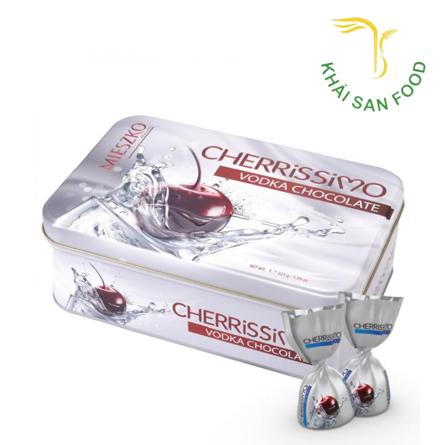 Sô Cô La Mieszko 225g Cherrisimo Vodka