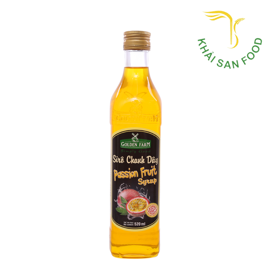 Sirô Chanh Dây - Golden Farm 520 ml