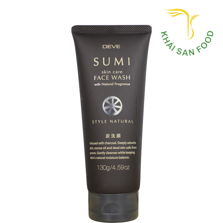 SRM Than Hoạt Tính Cho Nam Sumi Deve 130g