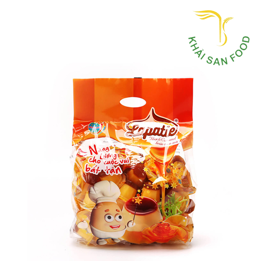 Thạch Caramel Lapatie 400g