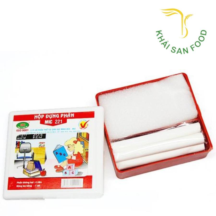Hộp Đựng Phấn Mic + Mút Lau Bảng