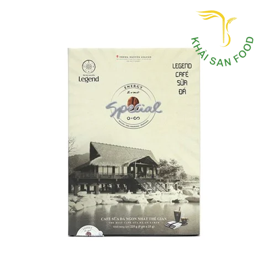 Legend Café Sữa Đá Hộp 9 Gói*25G