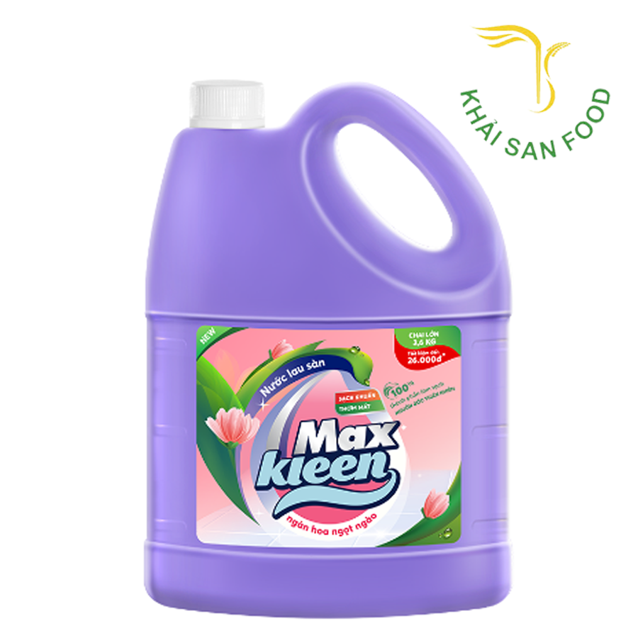 Maxkleen NLS Ngàn Hoa Ngọt Ngào Chai 3.6 Kg