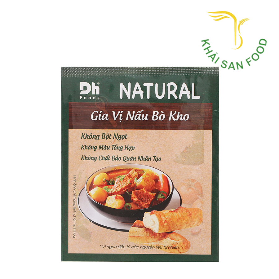 Natural Gia Vị Nấu Bò Kho 10g