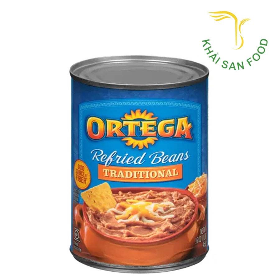 Đậu Refried Beans Ortega 425g