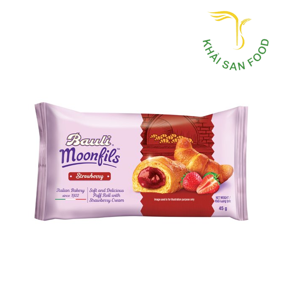 Bánh Bauli Moonfils Strawberry 45G