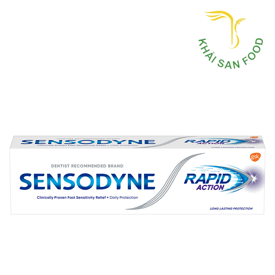 KĐR Sensodyne Rapid Action Whitening 100g