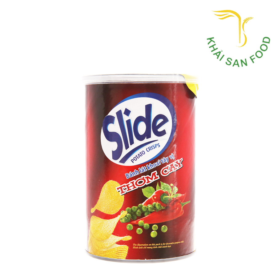 KĐ Bánh Slide Khoai Tây 65G (Vị Thơm Cay)(60g)