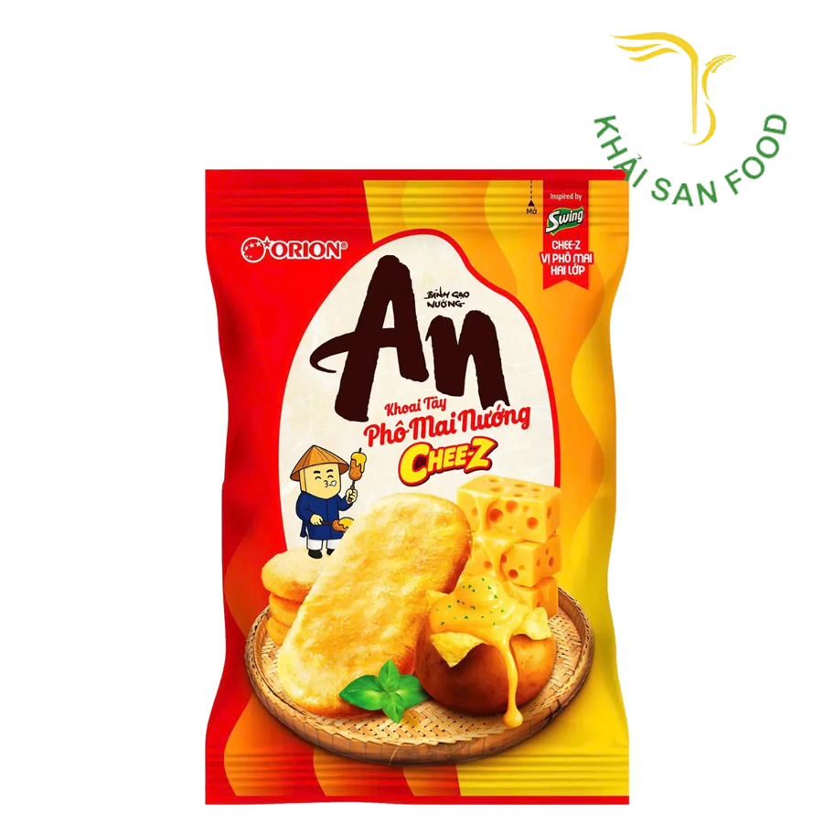 Bánh Gạo An Vị Khoai Tây Phô Mai Nướng 100G