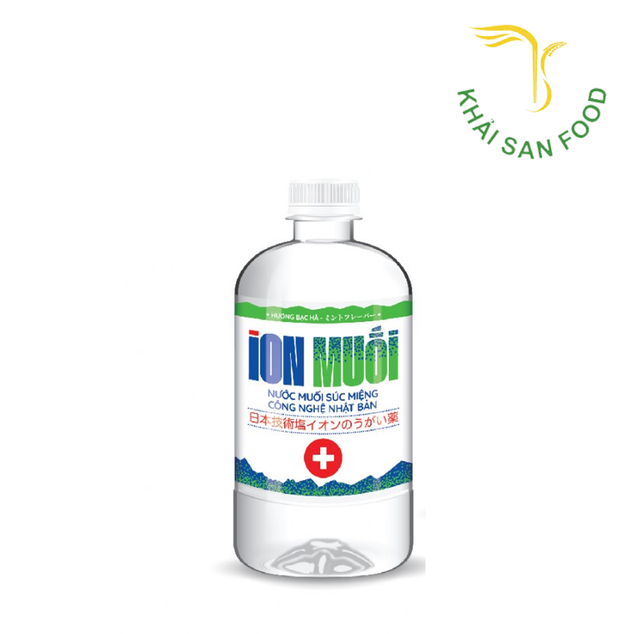 Fujiwa Chai Ion Muối Nước Súc Miệng 680ml - Nắp Trắng