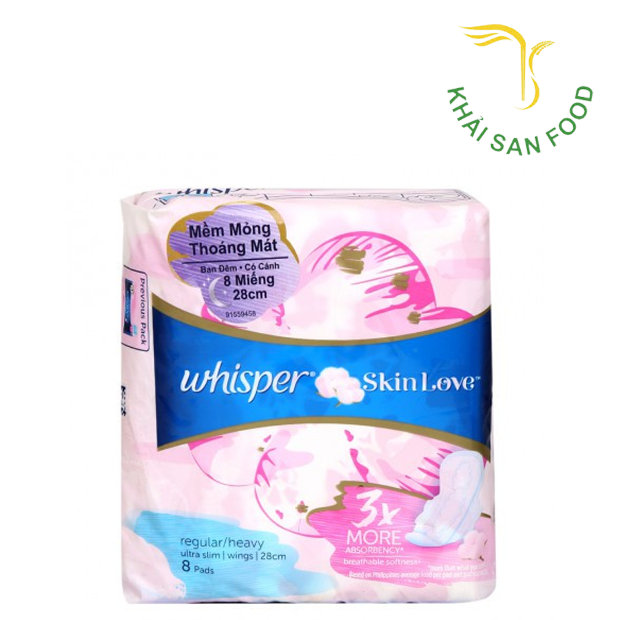 Whisper Mềm Mỏng Cánh Đêm 28Cm