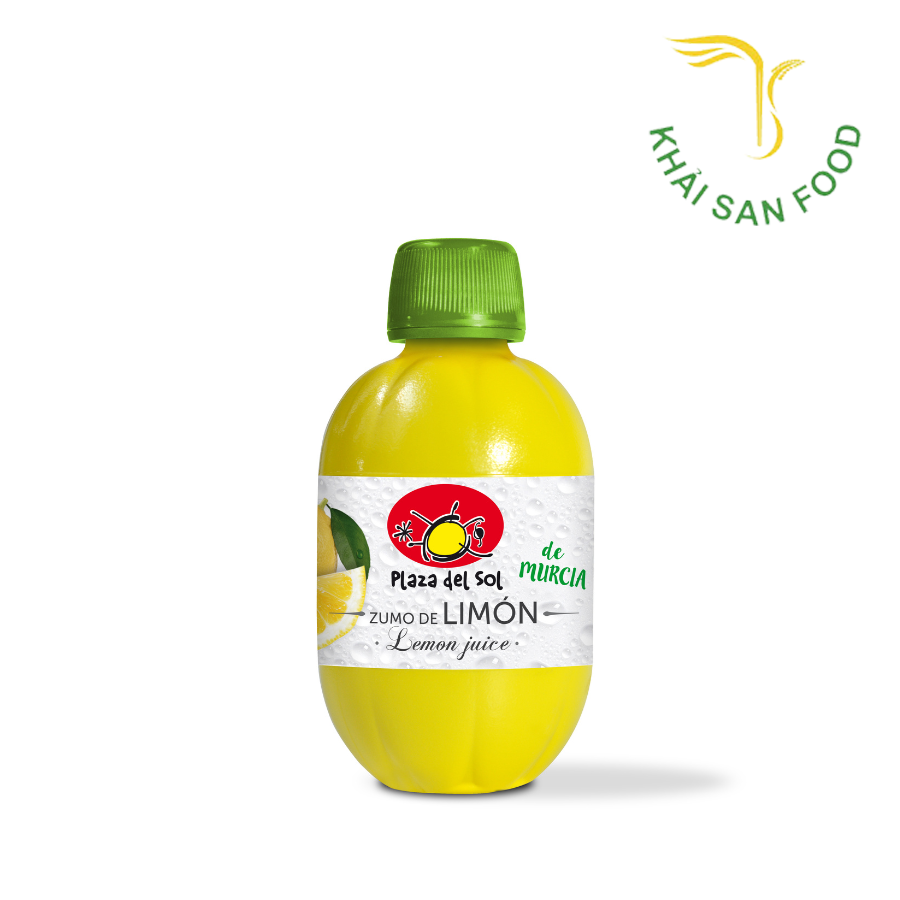 Nước Chanh Ép - Plaza Del Sol - Lemon Juice 280ml