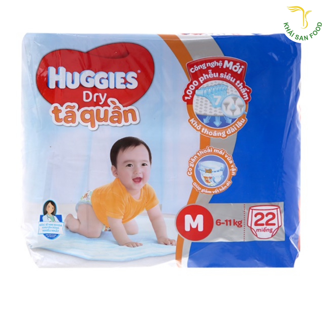 Tả Huggies Dry Pants Size M (22*8)