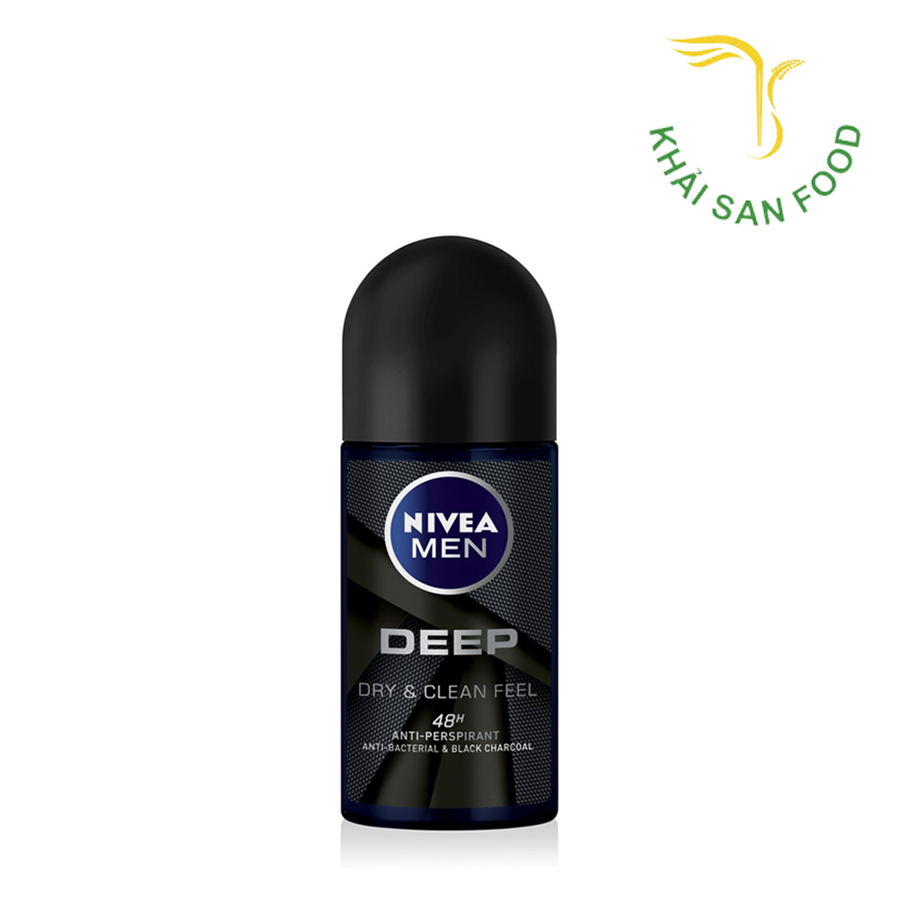 Lăn Ngăn Mùi Nivea Than Hoạt Tính 50Ml