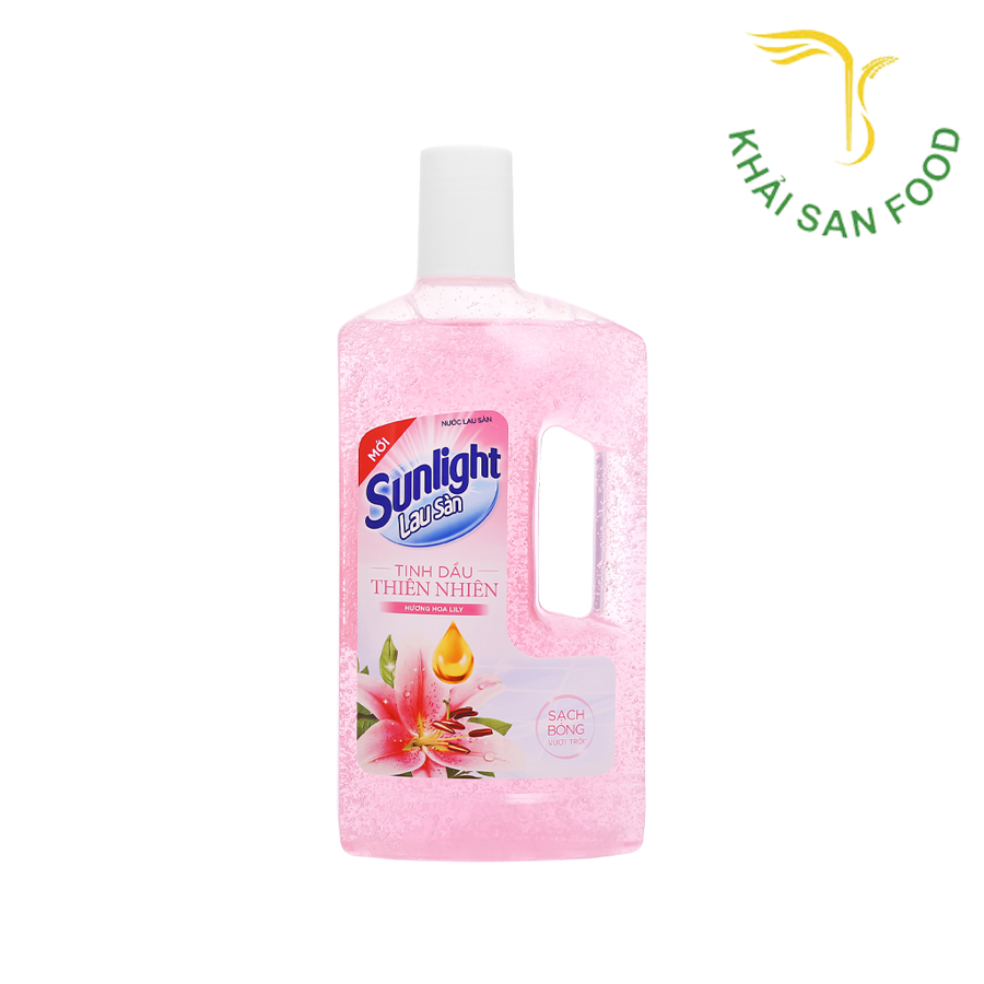 Sunlight Nước Lau Sàn Tinh Dầu 1Kg/Chai (Hương Hoa Lily)