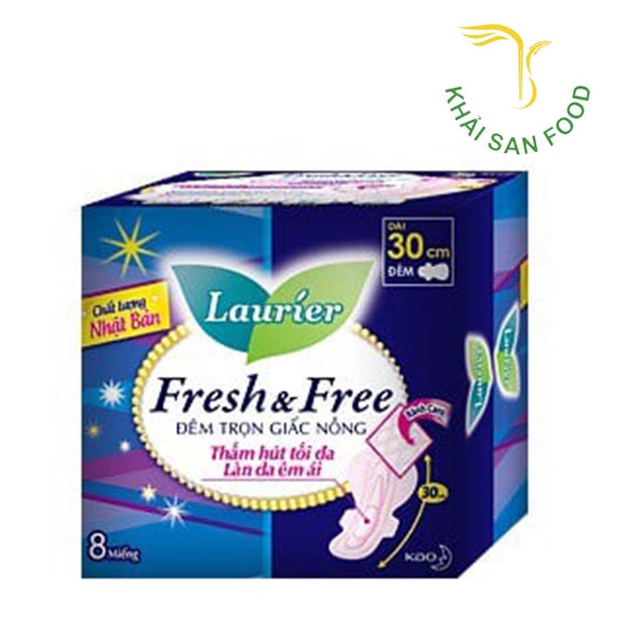 Laurier SM 1mm 30cm 8 miếng( Đêm vừa và nhiều)
