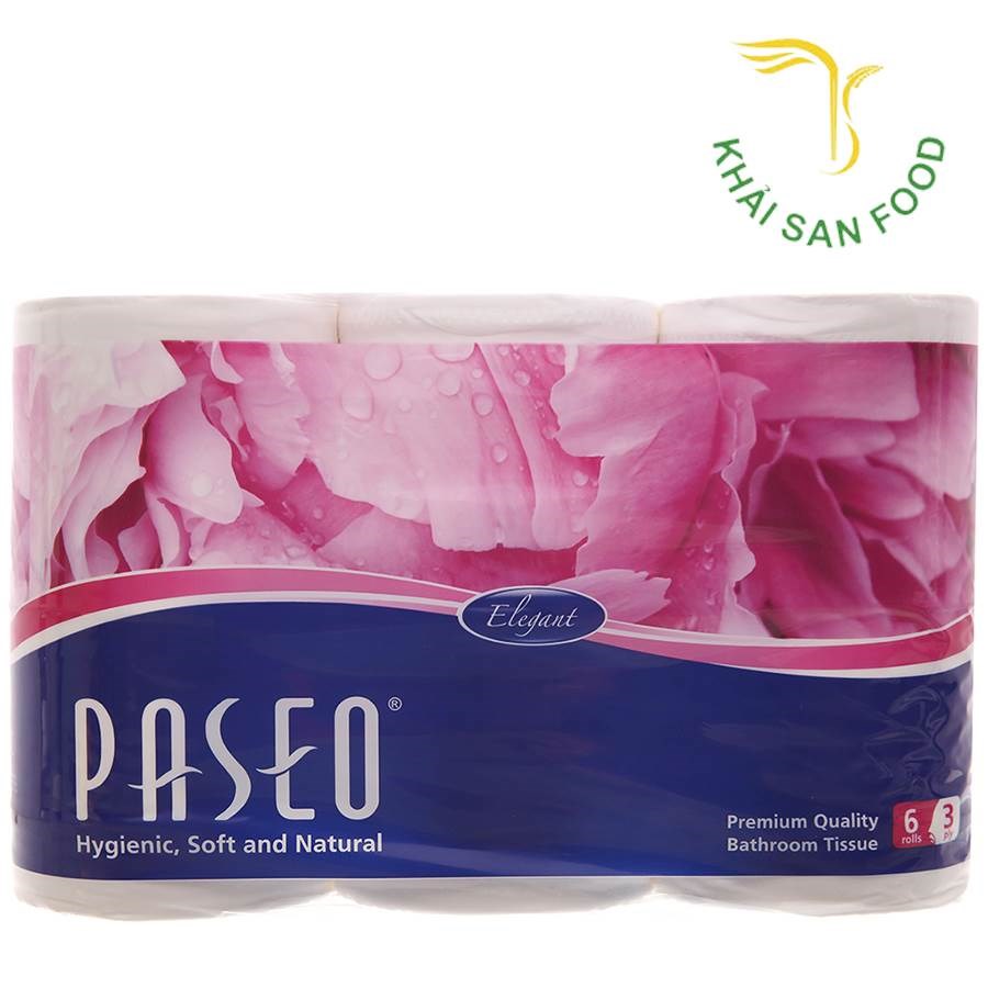 Giấy Vệ Sinh Paseo 6 Cuộn 3 Lớp