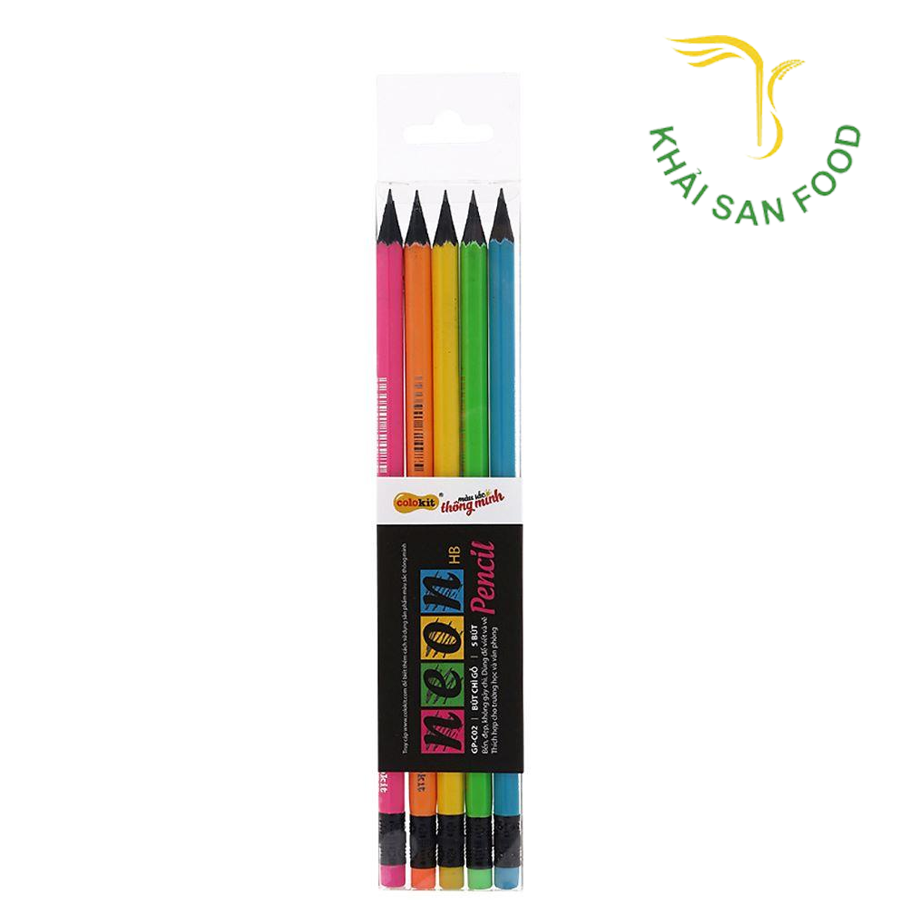 Bút Chì Gỗ GP-C02 Hộp 5
