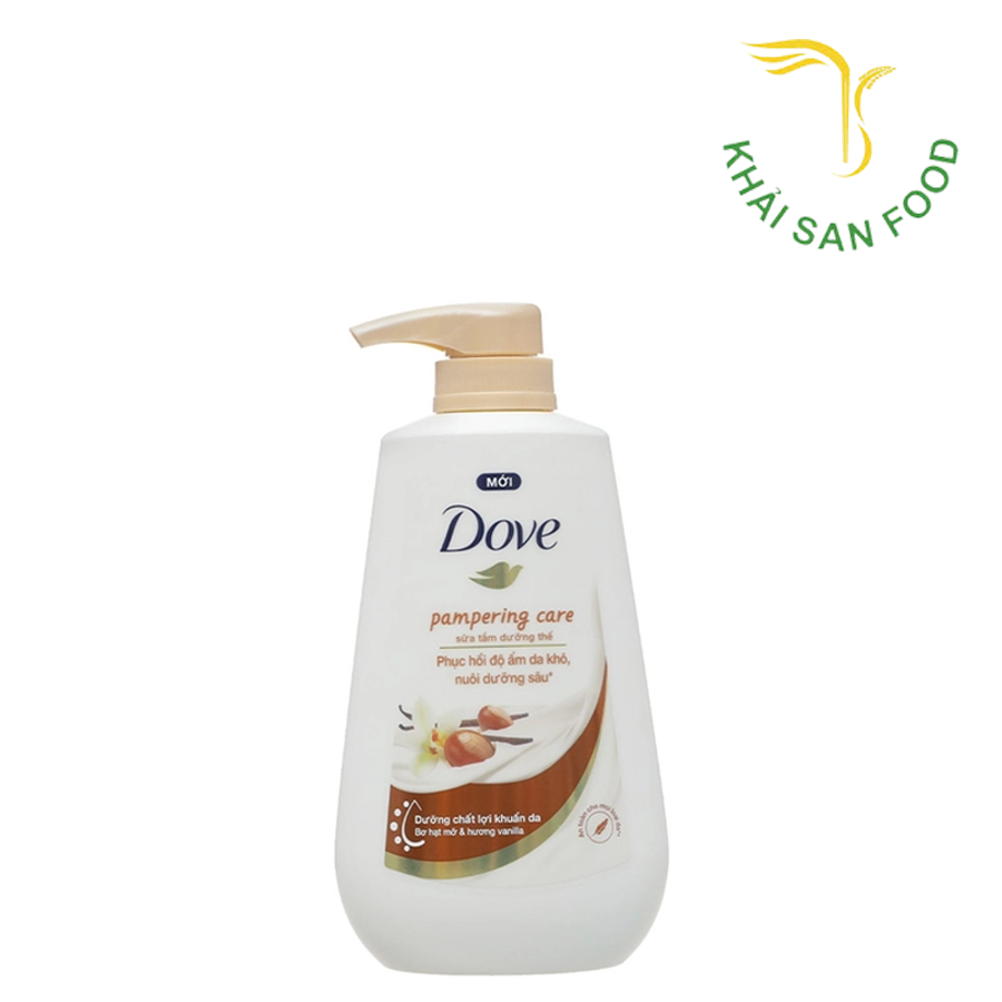 Dove Sữa Tắm Bơ Hạt Mỡ & Vanilla 500G