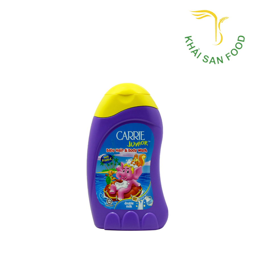 Carrie Junior Tắm Gội Double Milk 280g