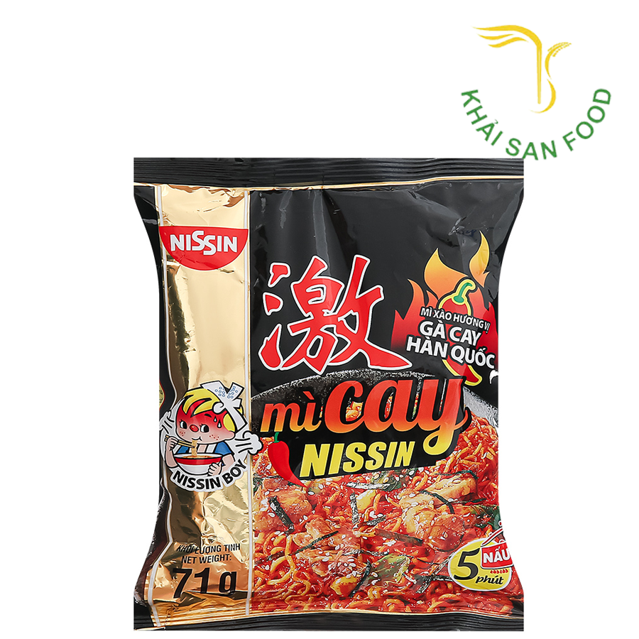 Mì Xào Nissin Gà Cay 71G