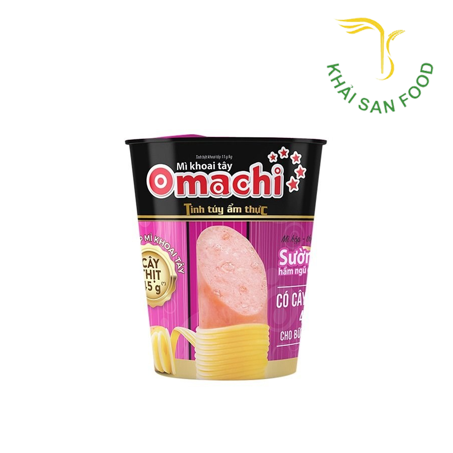 MS MS Mì Omachi Hộp Sườn Hầm Ngũ Quả Thịt 113g