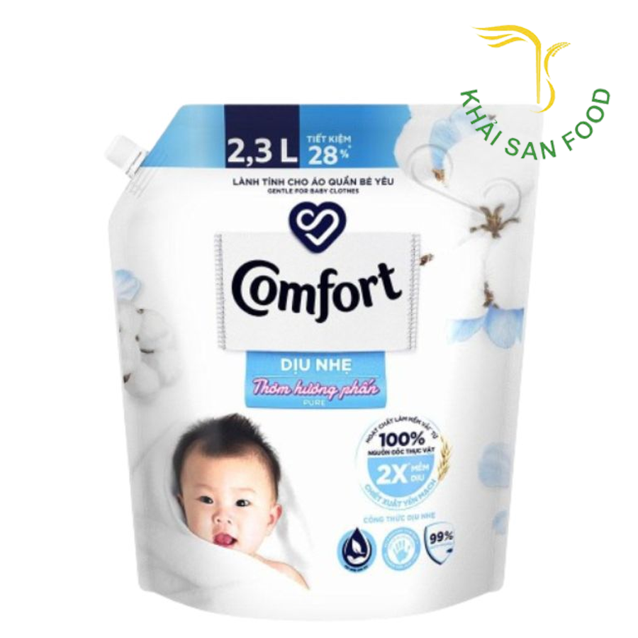 Comfort NX Mềm Vải Dịu Nhẹ Thơm Hương Phấn 2.3L