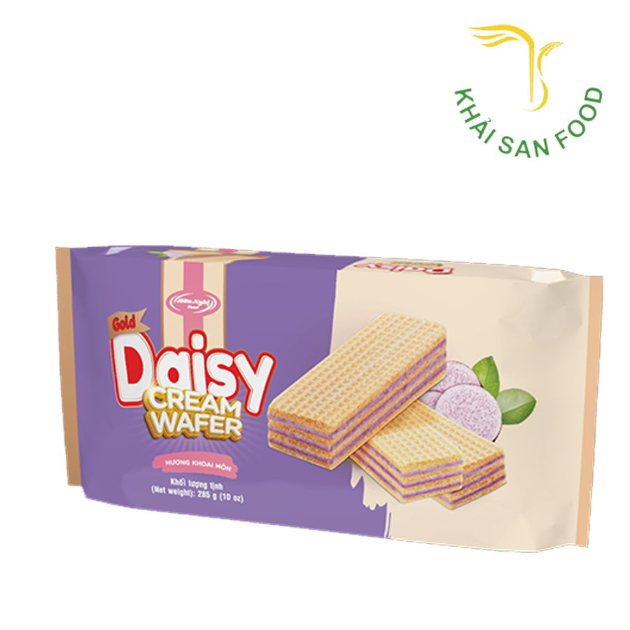TP Gold Daisy Bánh Kem Xốp Khoai Môn 285g
