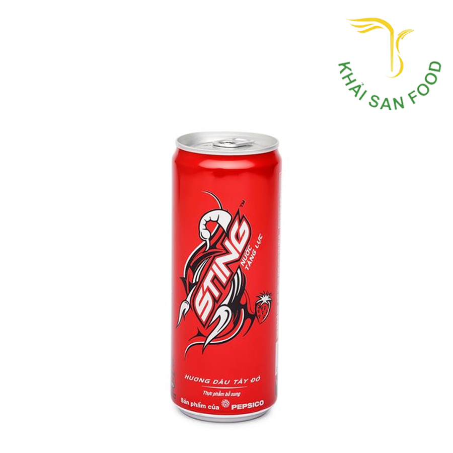 Sting Dâu Tây Đỏ Lon 320ml