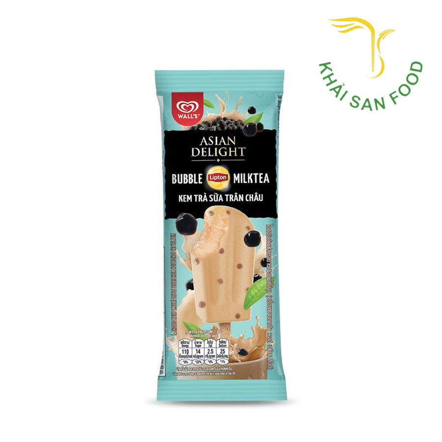 WALL'S Kem Asian Delight Trà Sữa Trân Châu 63G
