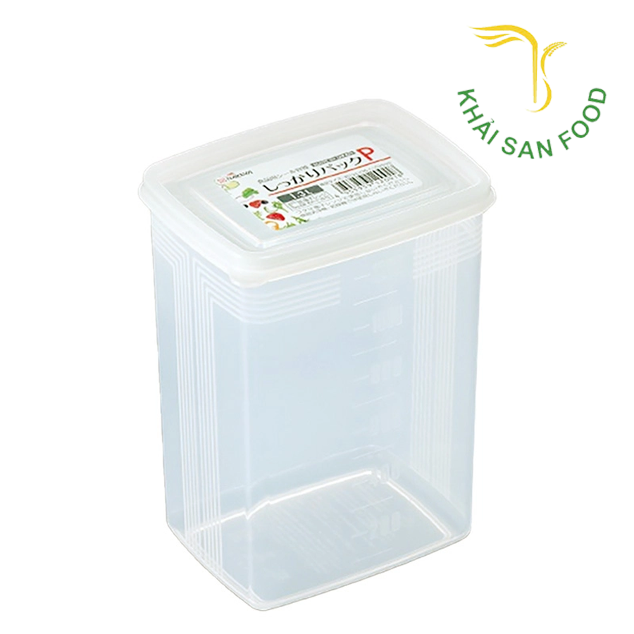 Hộp Nhựa Thực Phẩm Nắp Dẻo , Dáng Cao 1,3L Nakaya