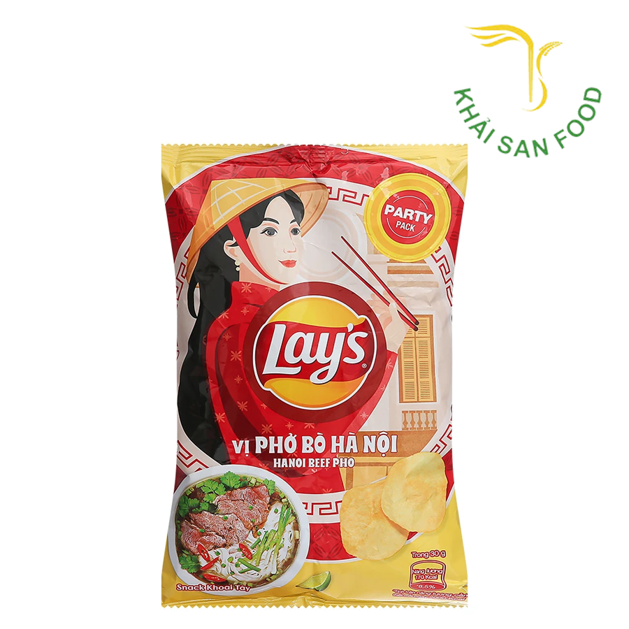 Lay's Vị Phở Bò Hà Nội 52g