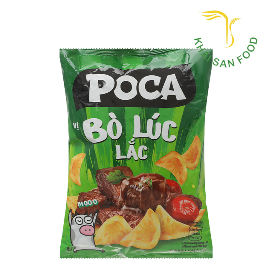 Poca Vị Bò Lúc Lắc 60G