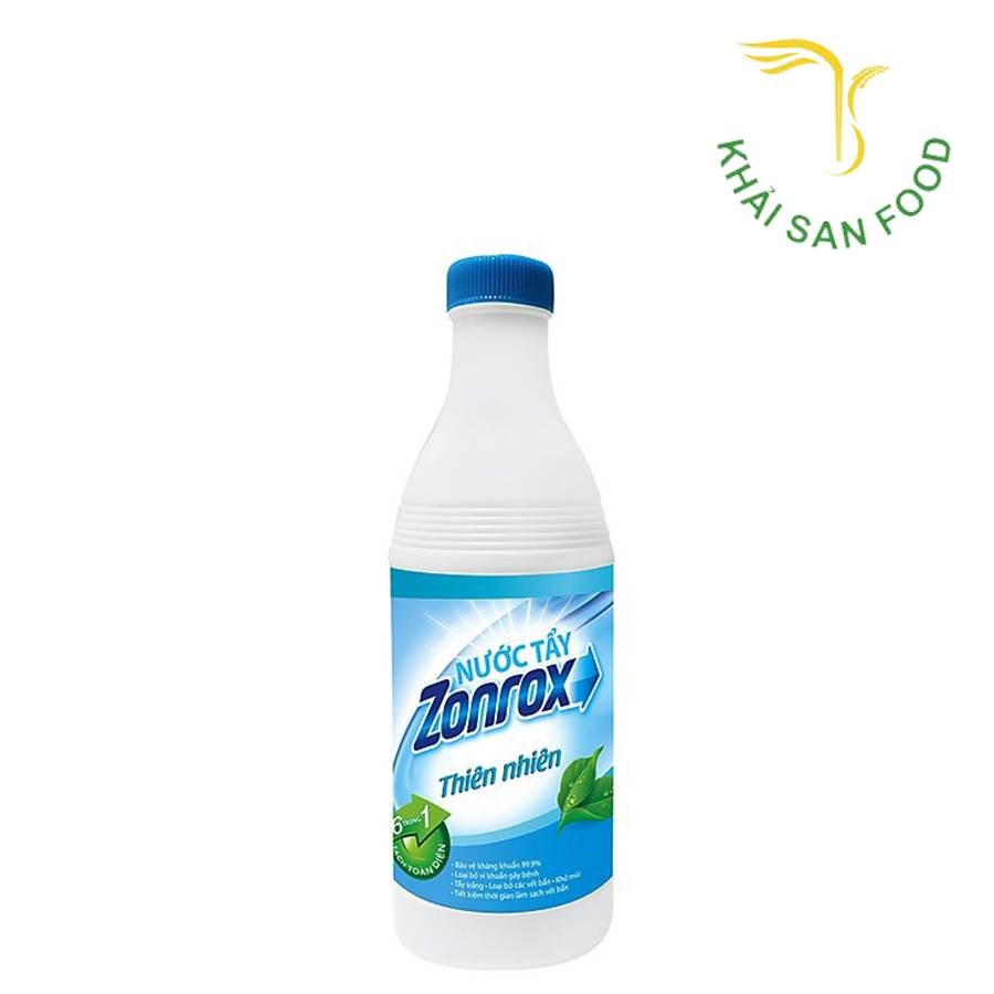 Zonrox Nước Tẩy Đồ Hương Thiên Nhiên - Nguyên Chất 1L
