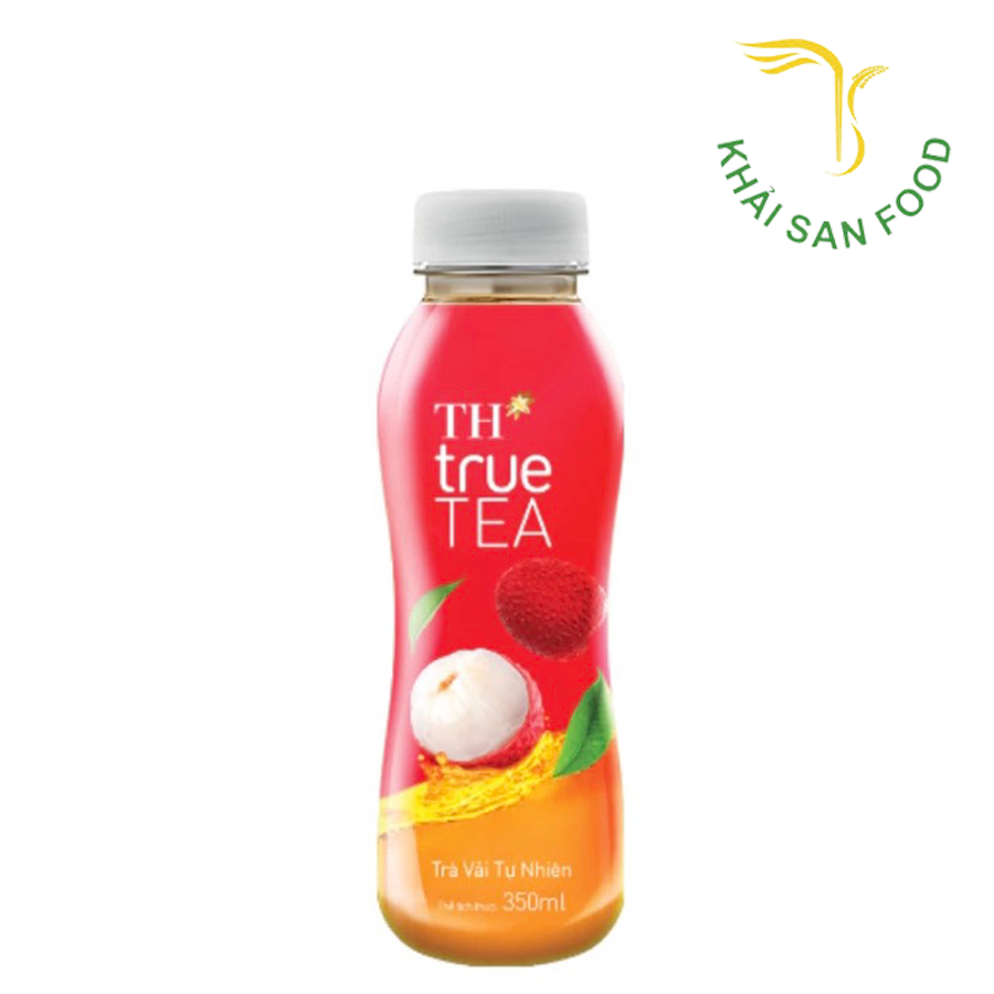 Trà Xanh Vị Vải TH True Tea 350ml