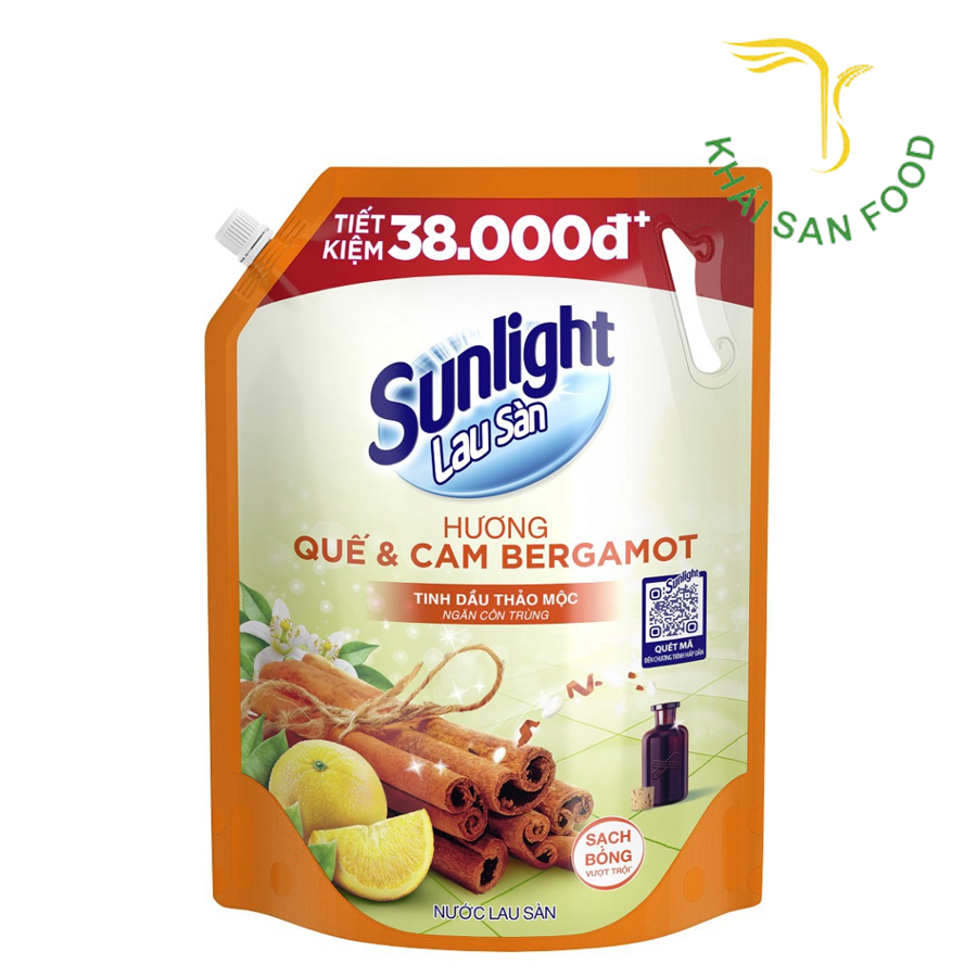Sunlight NLS Tinh Dầu Thảo Mộc Quế & Cam Bergamot 3.4Kg