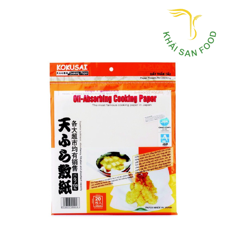 Giấy Thấm Dầu Kokusai 24.5cmx24cm