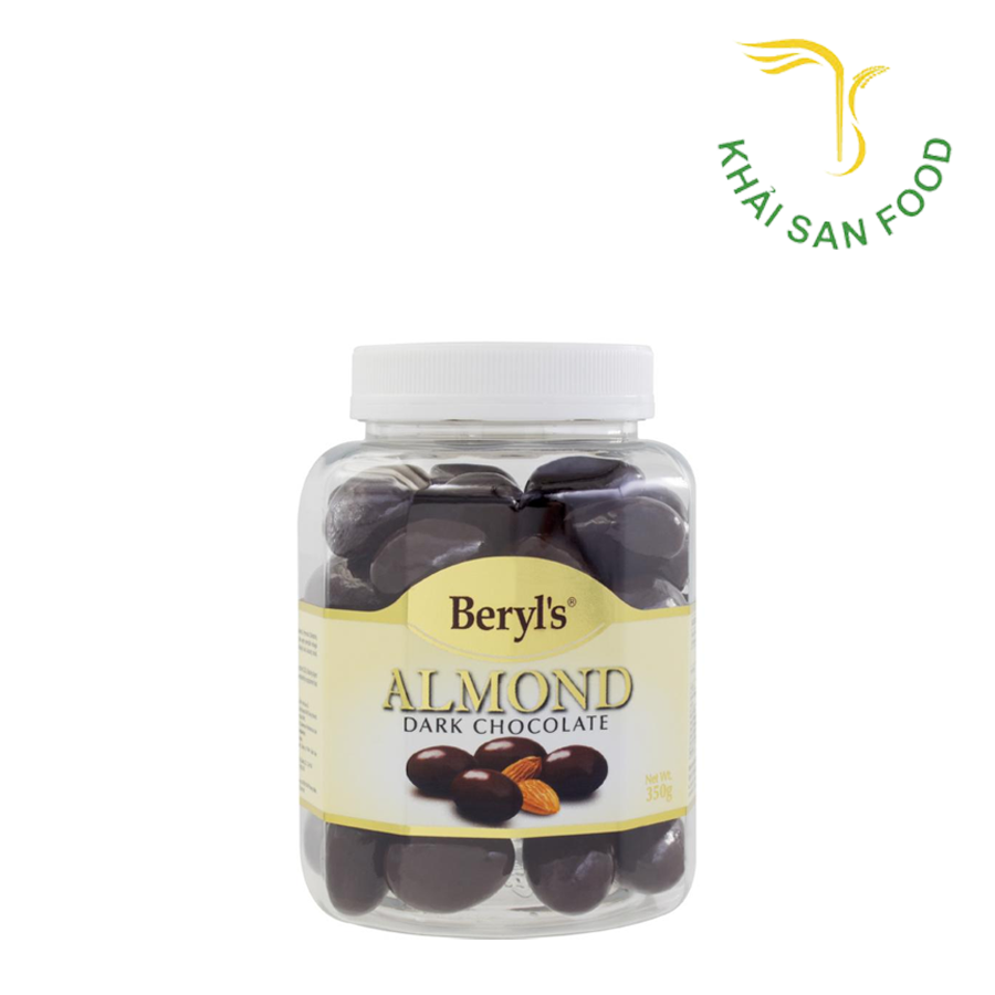 Sô cô la Beryls 350g Almond Dark
